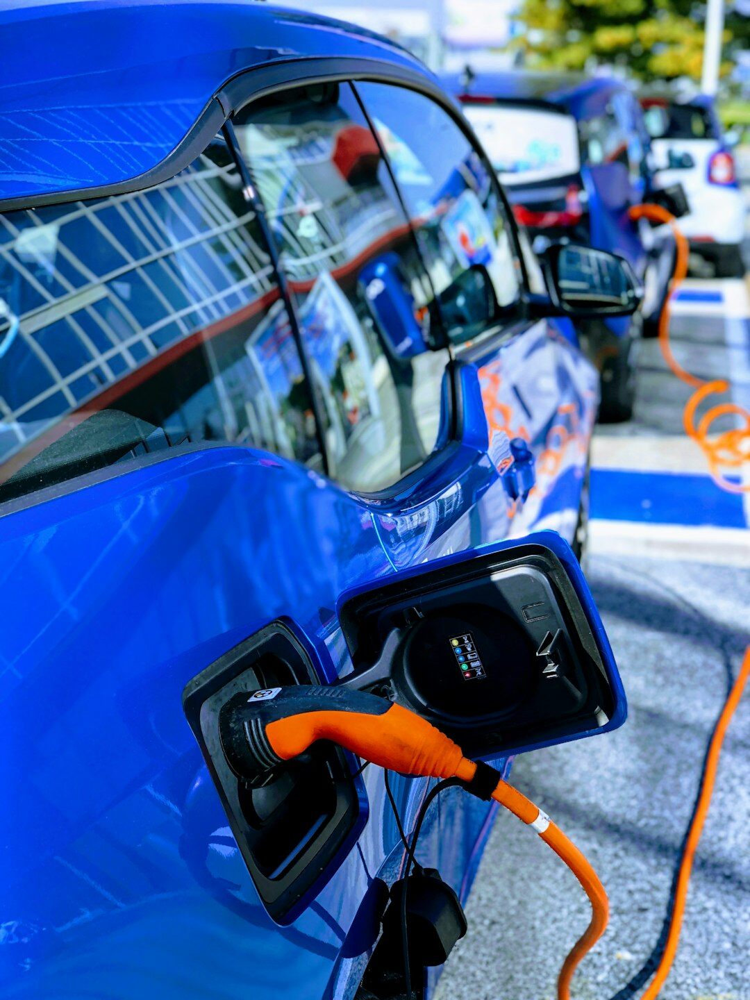 electric car charging station