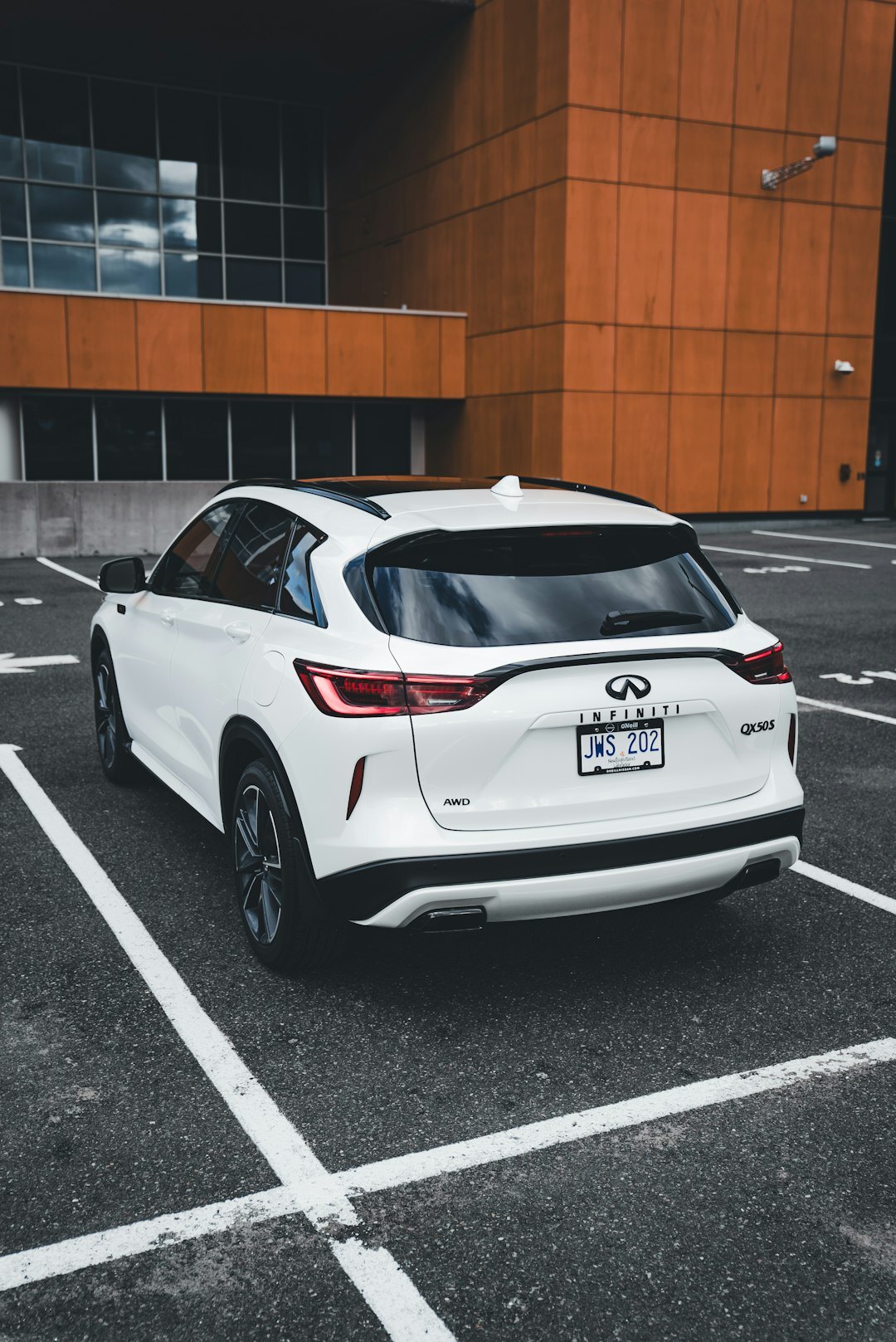 car dealership lot