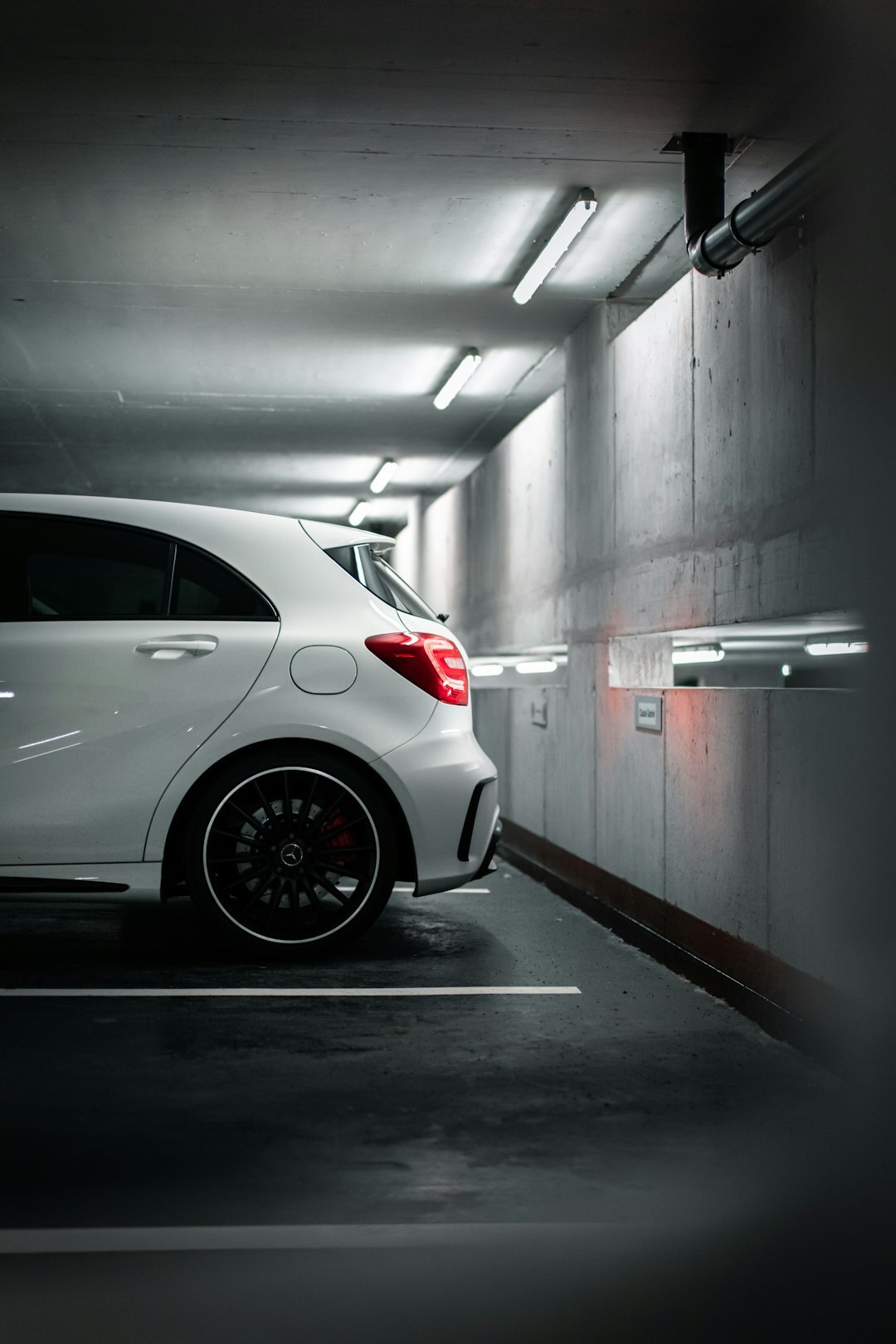 new car parked