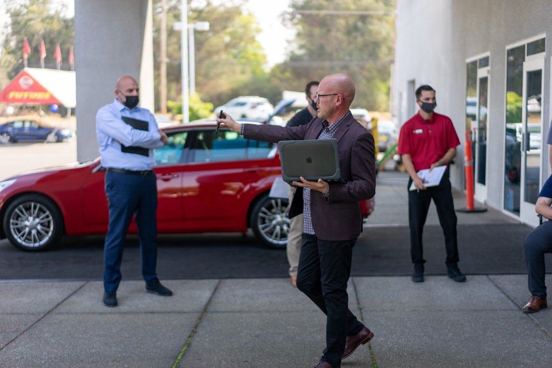 happy car seller